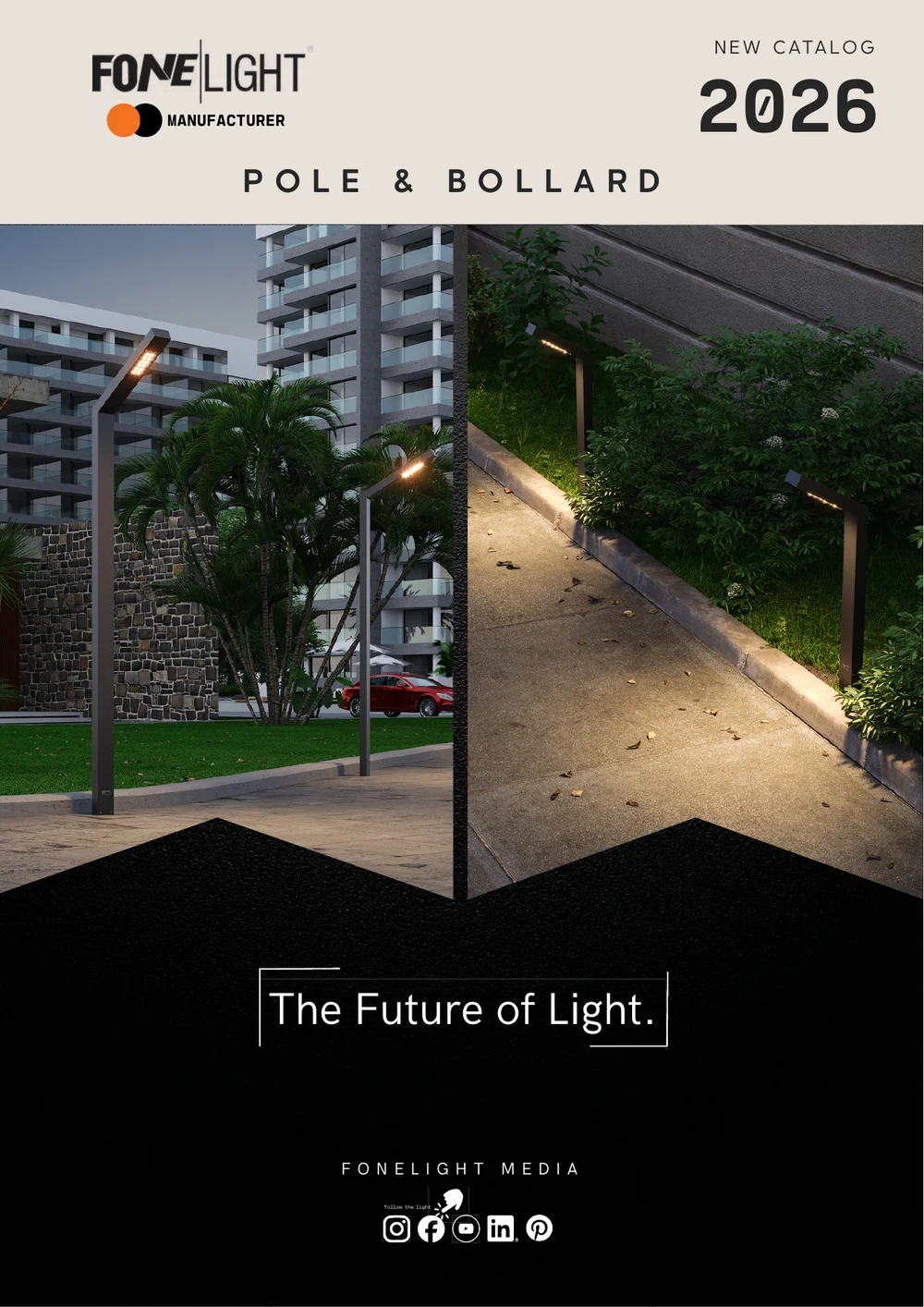 Cover of the Fonelight 2026 All Products Catalog
